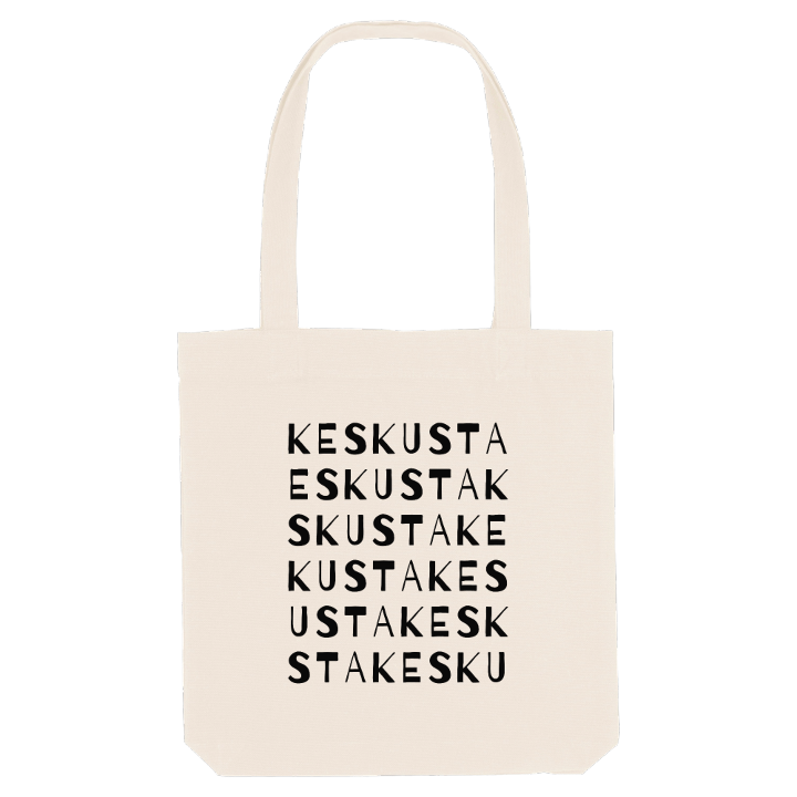 Keskusta ordlek tygkasse – tygkasse från PinShirt