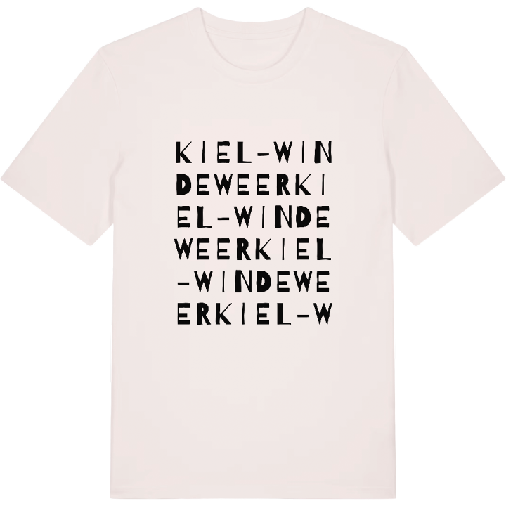 Kiel-Windeweer ordlek t-shirt – t-shirt från PinShirt