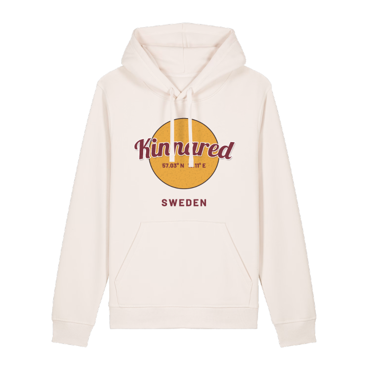 Kinnared cirkel hoodie – hoodie från PinShirt