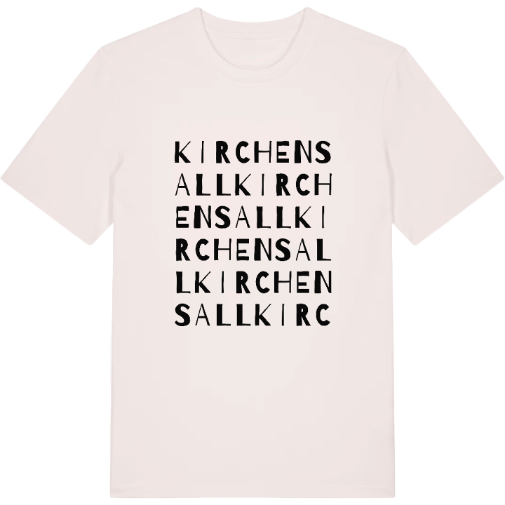 Kirchensall ordlek t-shirt – t-shirt från PinShirt