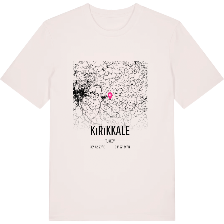 Kırıkkale karta t-shirt – t-shirt från PinShirt