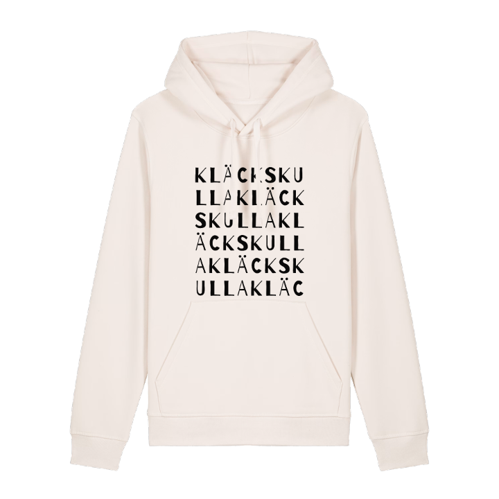 Kläckskulla ordlek hoodie – hoodie från PinShirt