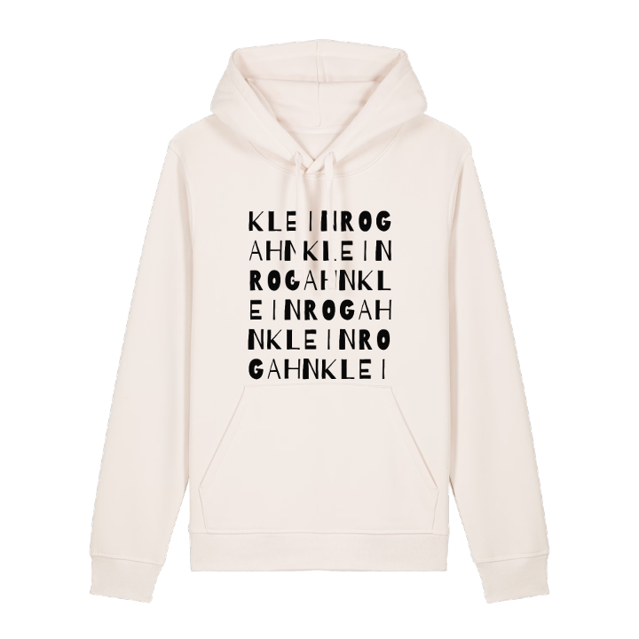 Klein Rogahn ordlek hoodie – hoodie från PinShirt