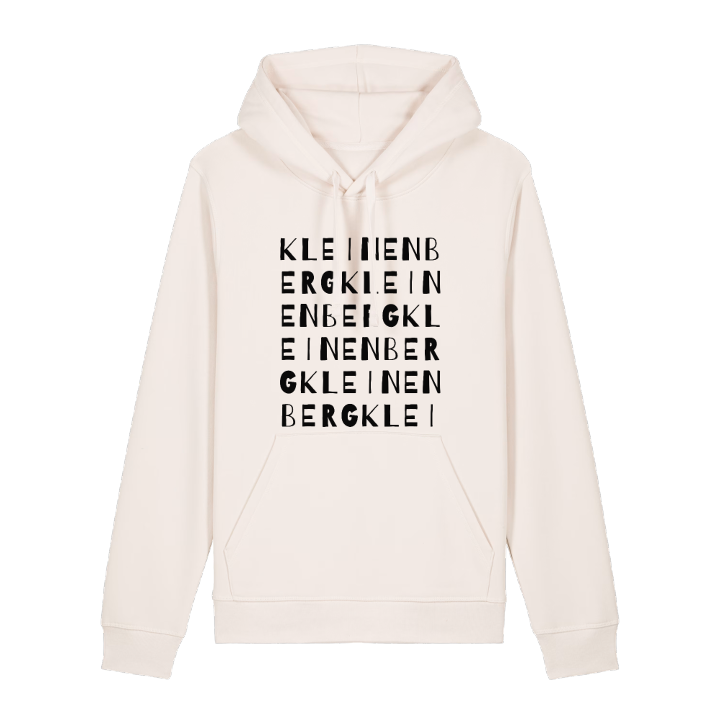 Kleinenberg ordlek hoodie – hoodie från PinShirt