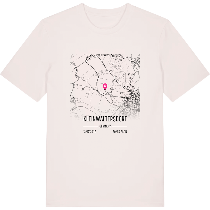 Kleinwaltersdorf karta t-shirt – t-shirt från PinShirt
