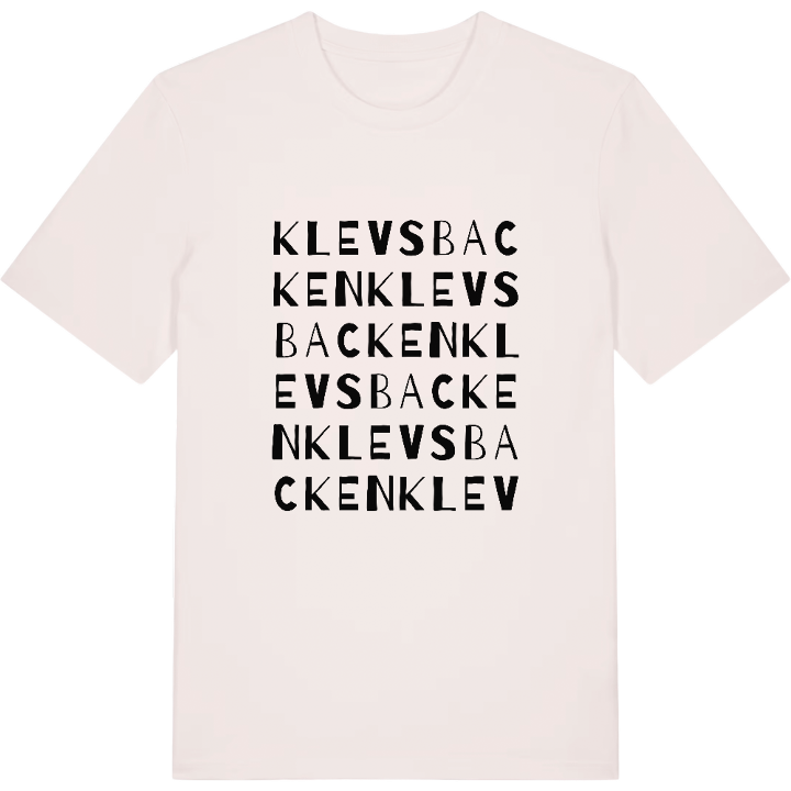 Klevsbacken ordlek t-shirt – t-shirt från PinShirt