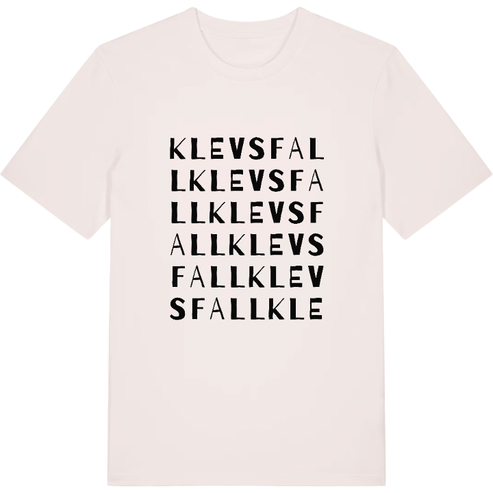 Klevsfall ordlek t-shirt – t-shirt från PinShirt
