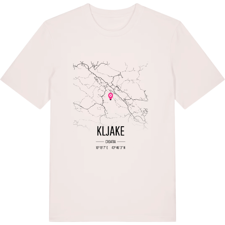 Kljake karta t-shirt – t-shirt från PinShirt