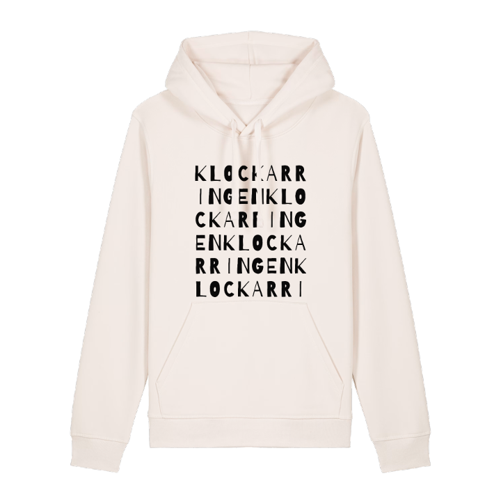 Klockarringen ordlek hoodie – hoodie från PinShirt