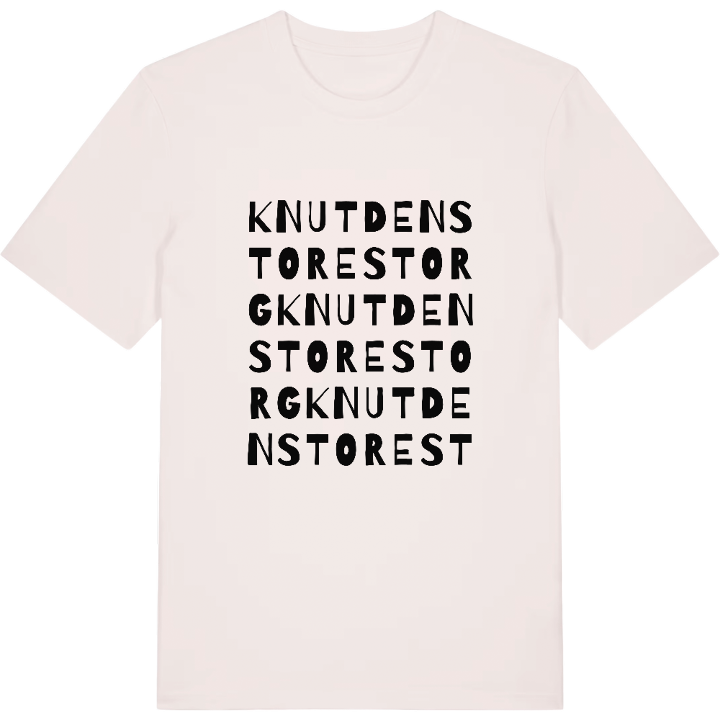 Knut den stores torg ordlek t-shirt – t-shirt från PinShirt