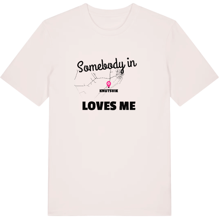 Någon i Knutsvik älskar mig t-shirt – t-shirt från PinShirt