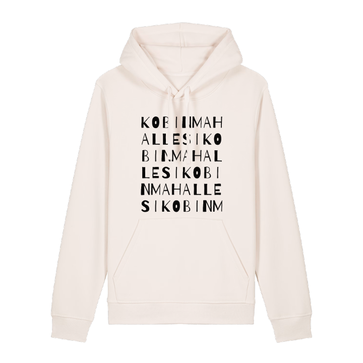 Kobin Mahallesi ordlek hoodie – hoodie från PinShirt