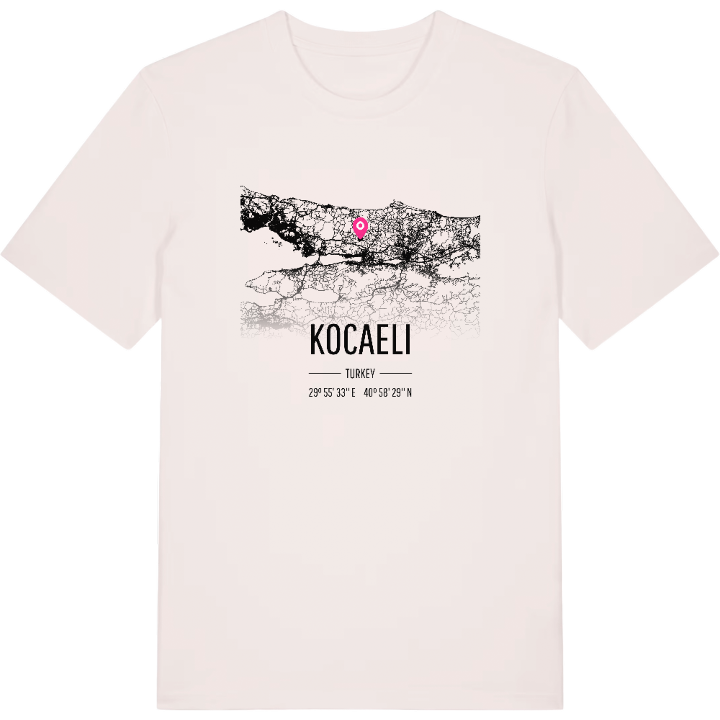 Kocaeli karta t-shirt – t-shirt från PinShirt