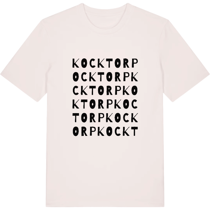 Kocktorp ordlek t-shirt – t-shirt från PinShirt