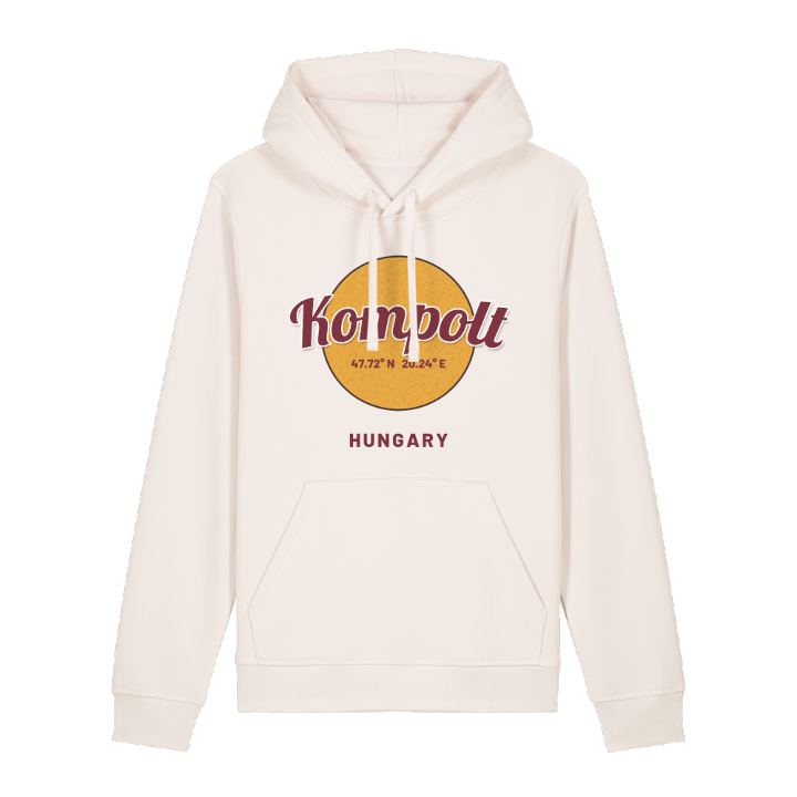 Kompolt cirkel hoodie – hoodie från PinShirt