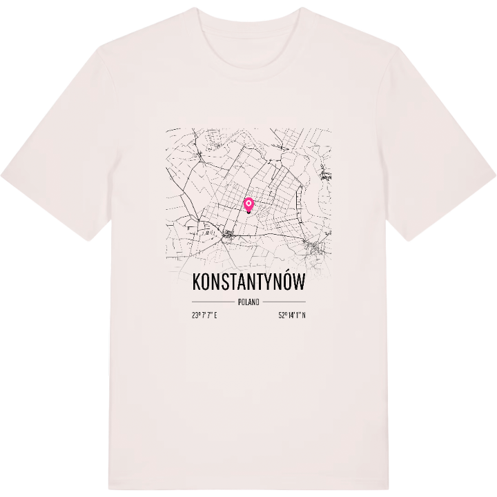 Konstantynów karta t-shirt – t-shirt från PinShirt