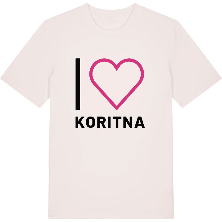 Jag älskar Koritna t-shirt stort tryck – t-shirt från PinShirt