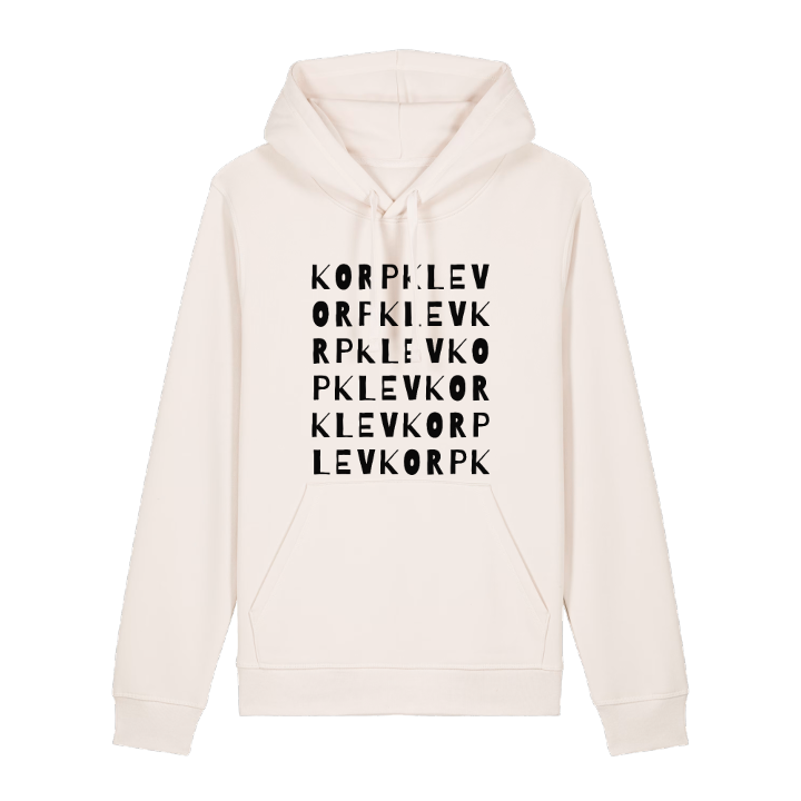 Korpklev ordlek hoodie – hoodie från PinShirt