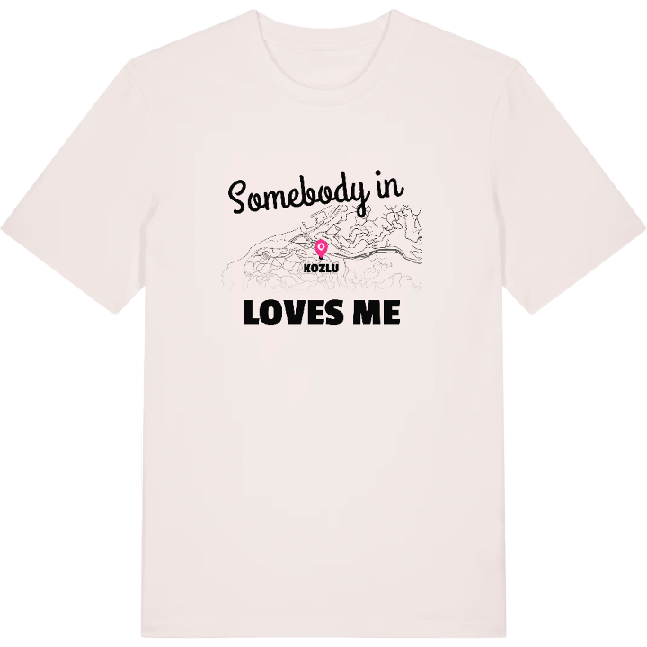 Någon i Kozlu älskar mig t-shirt – t-shirt från PinShirt
