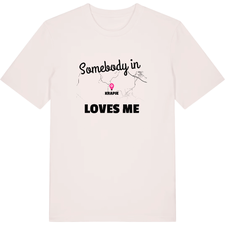 Någon i Krapje älskar mig t-shirt – t-shirt från PinShirt