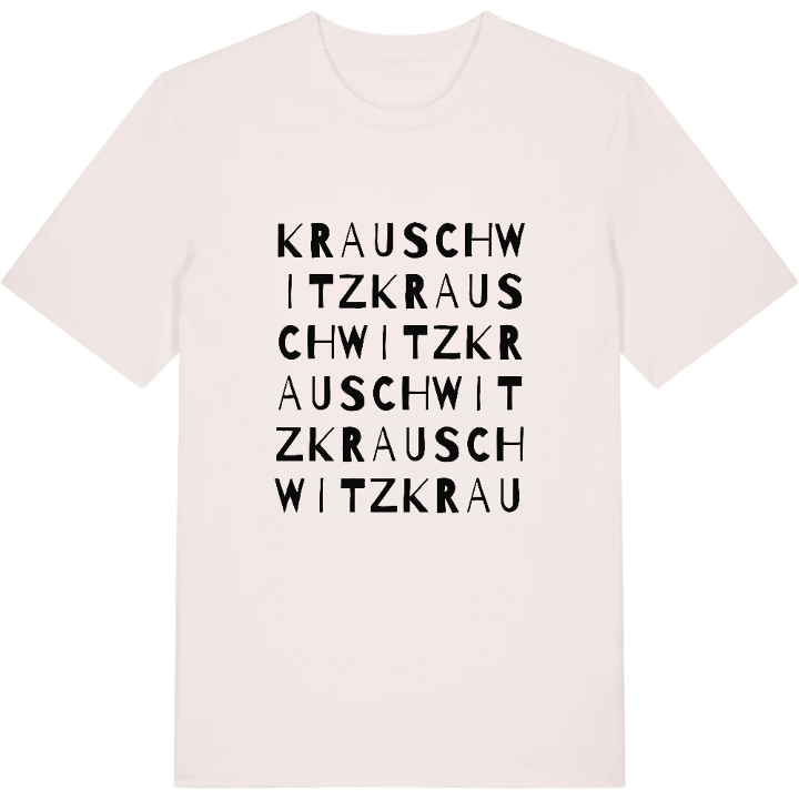 Krauschwitz ordlek t-shirt – t-shirt från PinShirt