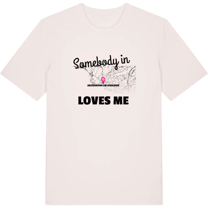 Någon i Kressbronn am Bodensee älskar mig t-shirt – t-shirt från PinShirt