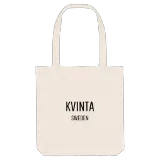 Kvinta i Sverige tygkasse