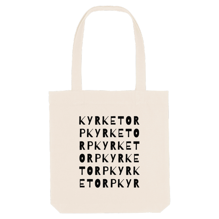 Kyrketorp ordlek tygkasse – tygkasse från PinShirt