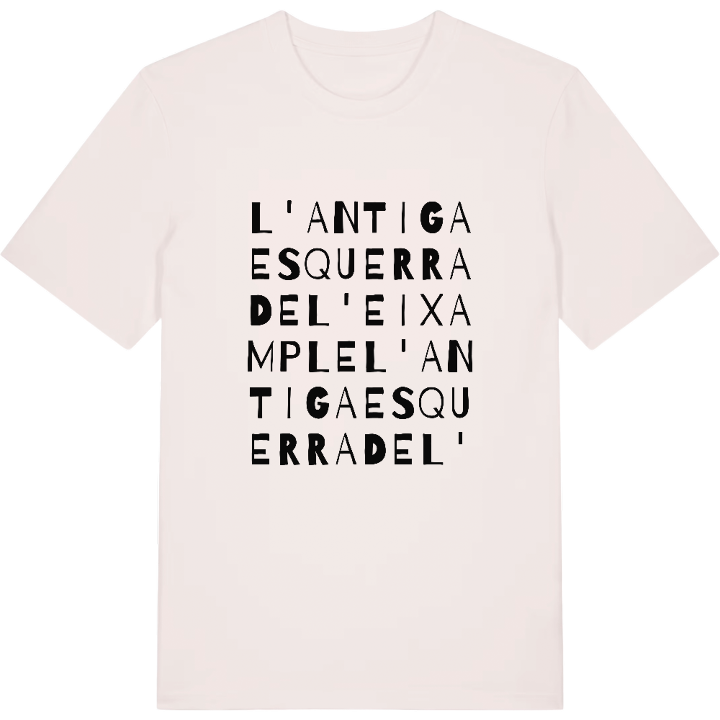 l'Antiga Esquerra de l'Eixample ordlek t-shirt – t-shirt från PinShirt