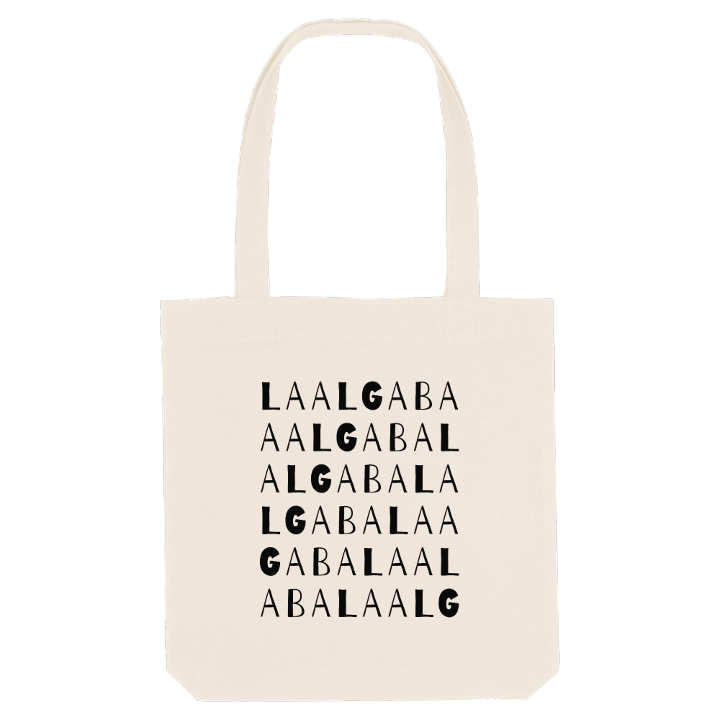 La Algaba ordlek tygkasse – tygkasse från PinShirt
