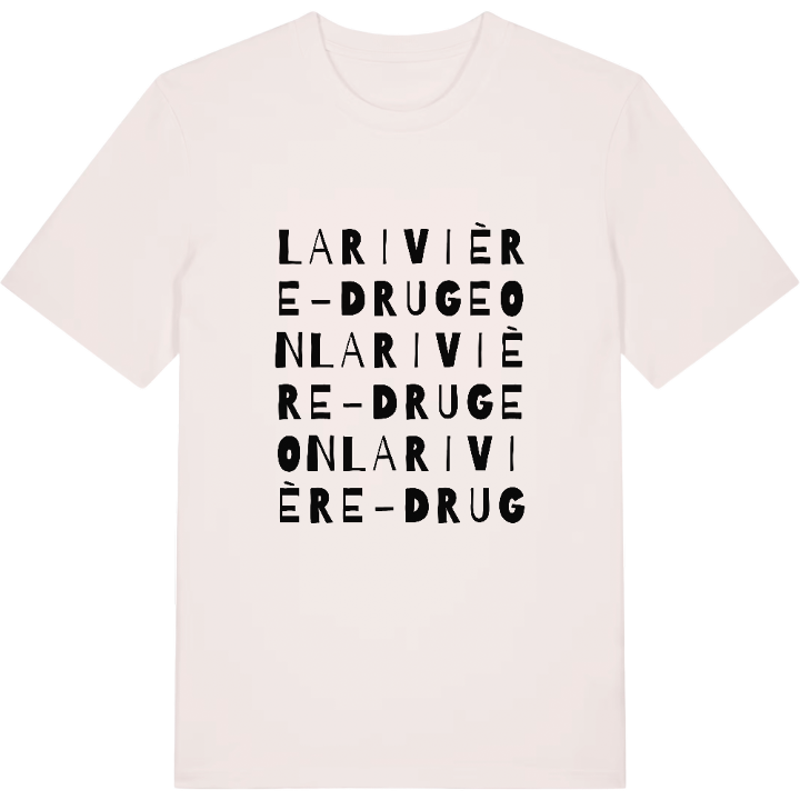 La Rivière-Drugeon ordlek t-shirt – t-shirt från PinShirt