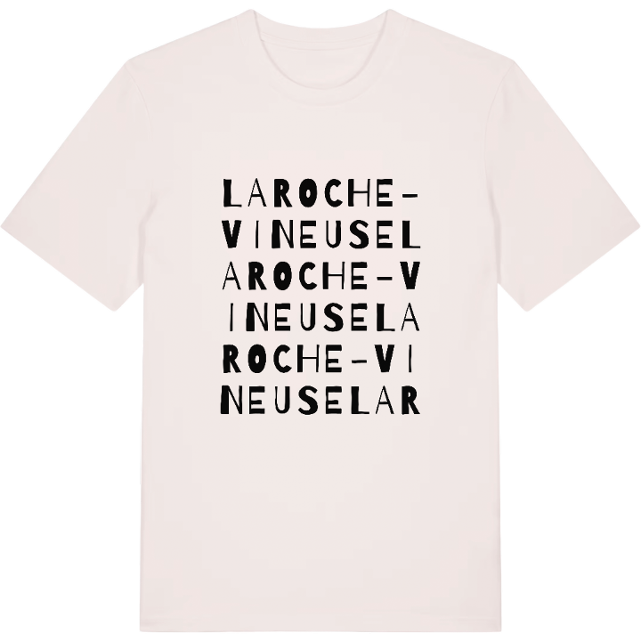 La Roche-Vineuse ordlek t-shirt – t-shirt från PinShirt