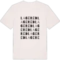 Lagered ordlek t-shirt