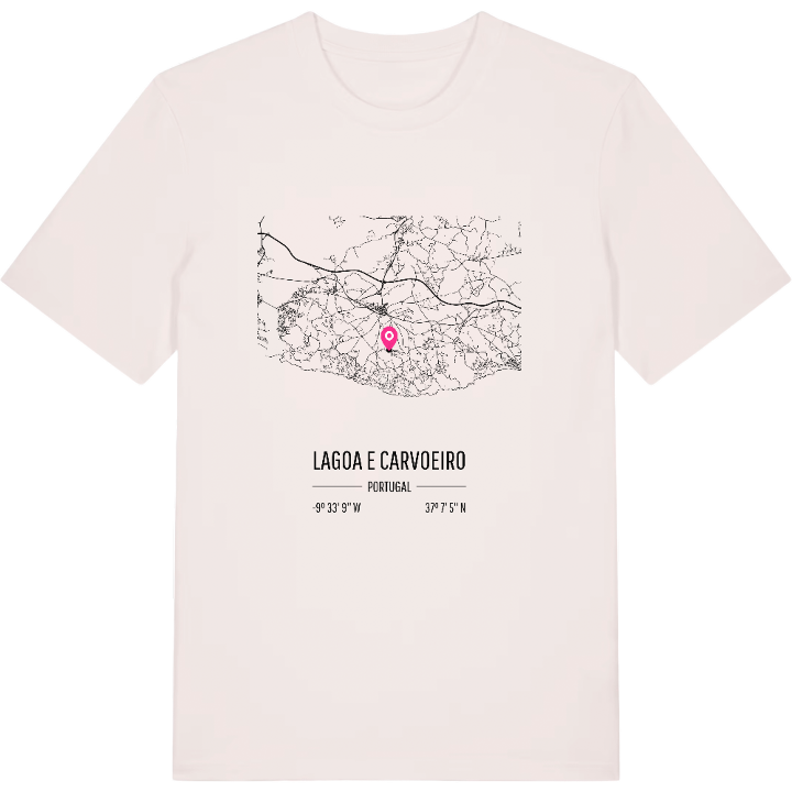Lagoa e Carvoeiro karta t-shirt – t-shirt från PinShirt