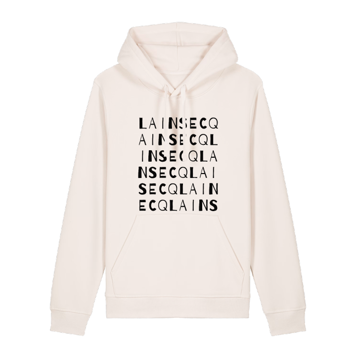 Lainsecq ordlek hoodie – hoodie från PinShirt