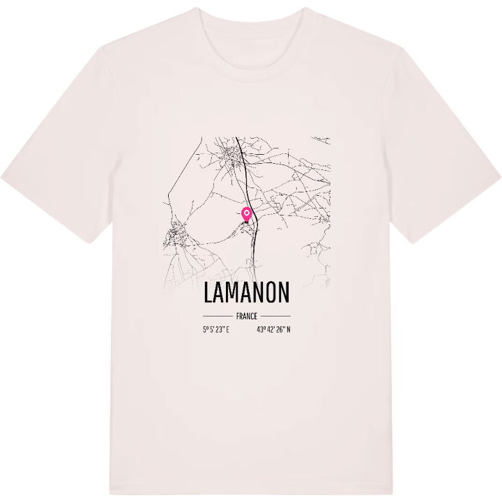 Lamanon karta t-shirt – t-shirt från PinShirt