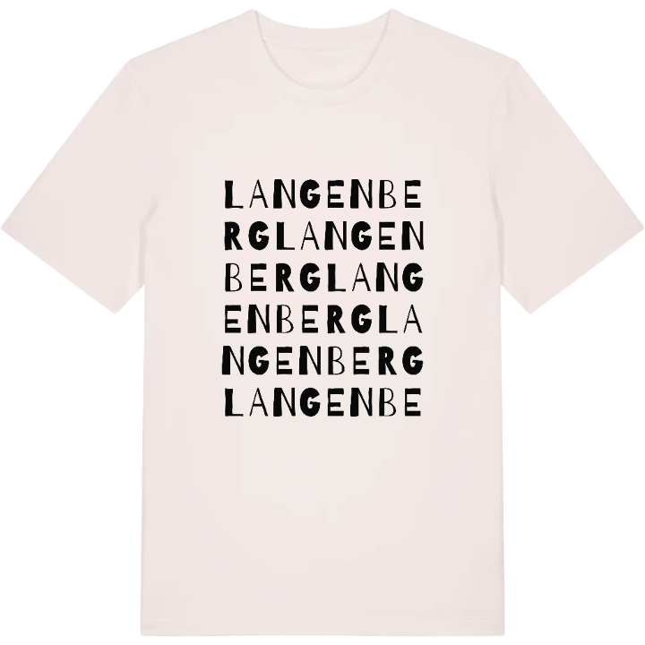 Langenberg ordlek t-shirt – t-shirt från PinShirt