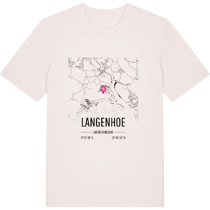 Langenhoe karta t-shirt – t-shirt från PinShirt
