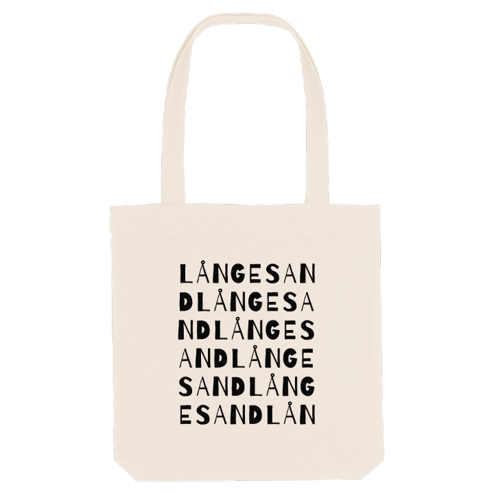 Långesand ordlek tygkasse – tygkasse från PinShirt