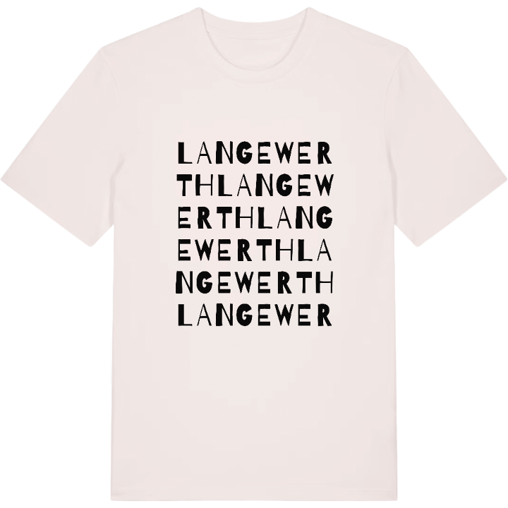 Langewerth ordlek t-shirt – t-shirt från PinShirt
