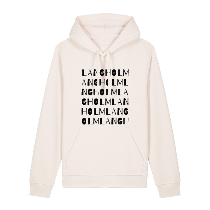 Langholm ordlek hoodie – hoodie från PinShirt