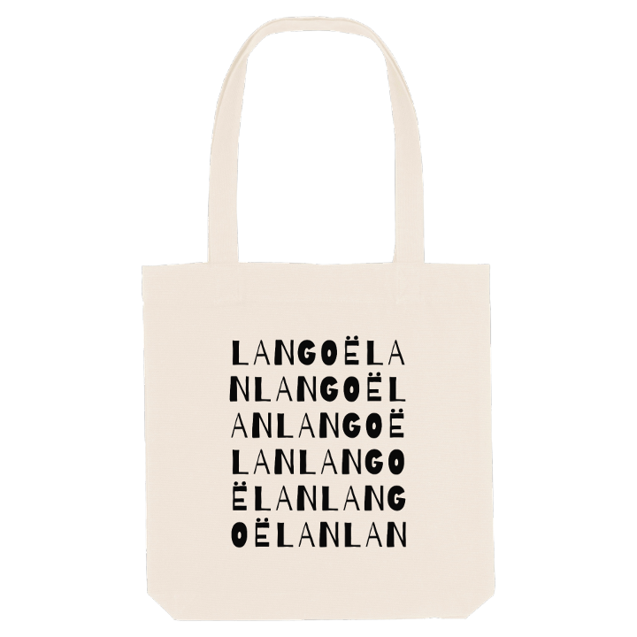 Langoëlan ordlek tygkasse – tygkasse från PinShirt