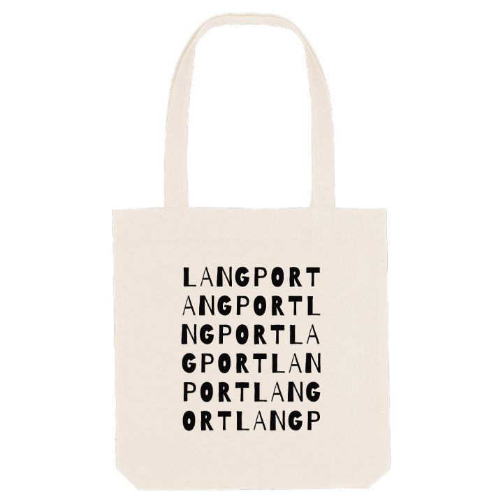 Langport ordlek tygkasse – tygkasse från PinShirt