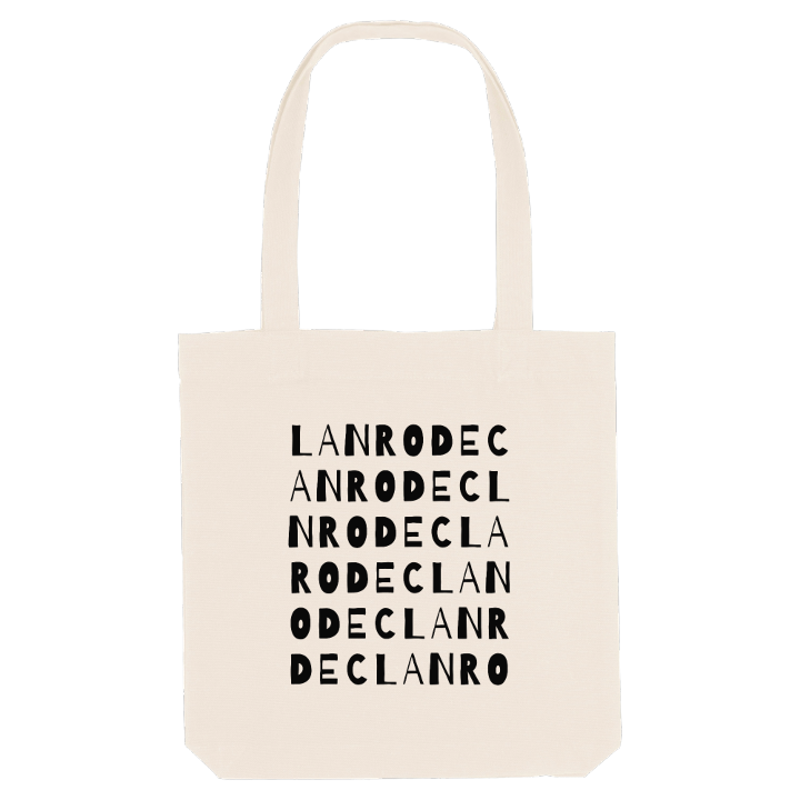 Lanrodec ordlek tygkasse – tygkasse från PinShirt