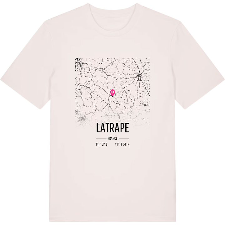 Latrape karta t-shirt – t-shirt från PinShirt
