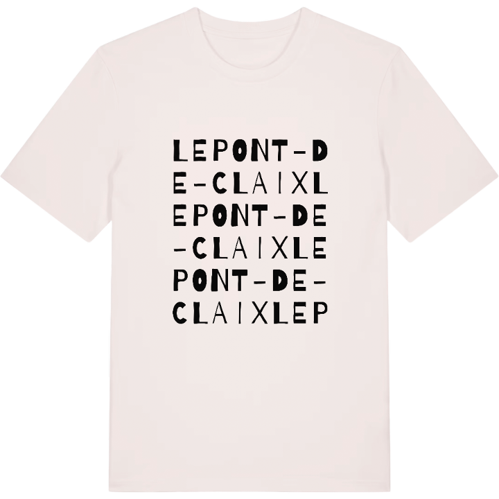 Le Pont-de-Claix ordlek t-shirt – t-shirt från PinShirt