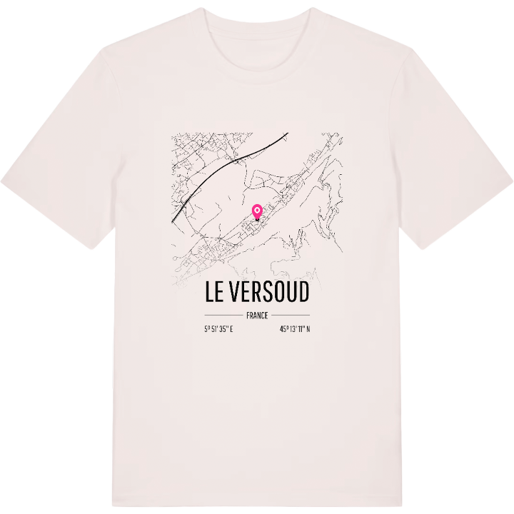 Le Versoud karta t-shirt – t-shirt från PinShirt