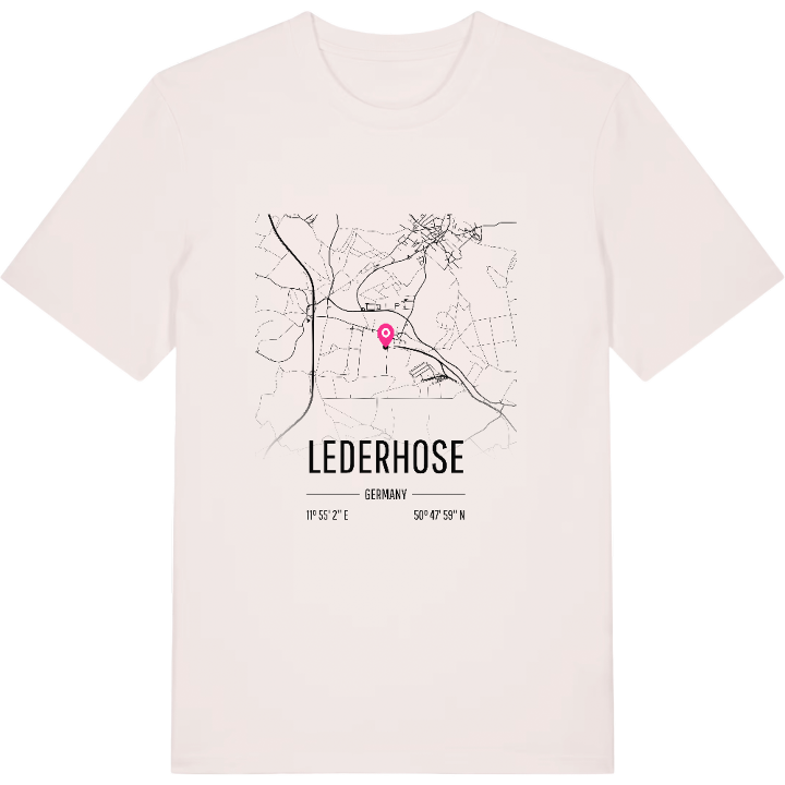 Lederhose karta t-shirt – t-shirt från PinShirt