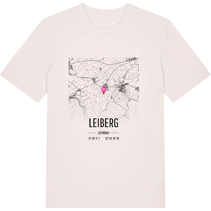 Leiberg karta t-shirt – t-shirt från PinShirt