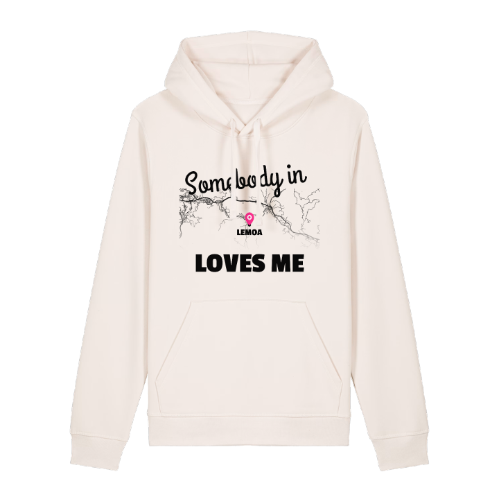 Någon i Lemoa älskar mig hoodie – hoodie från PinShirt